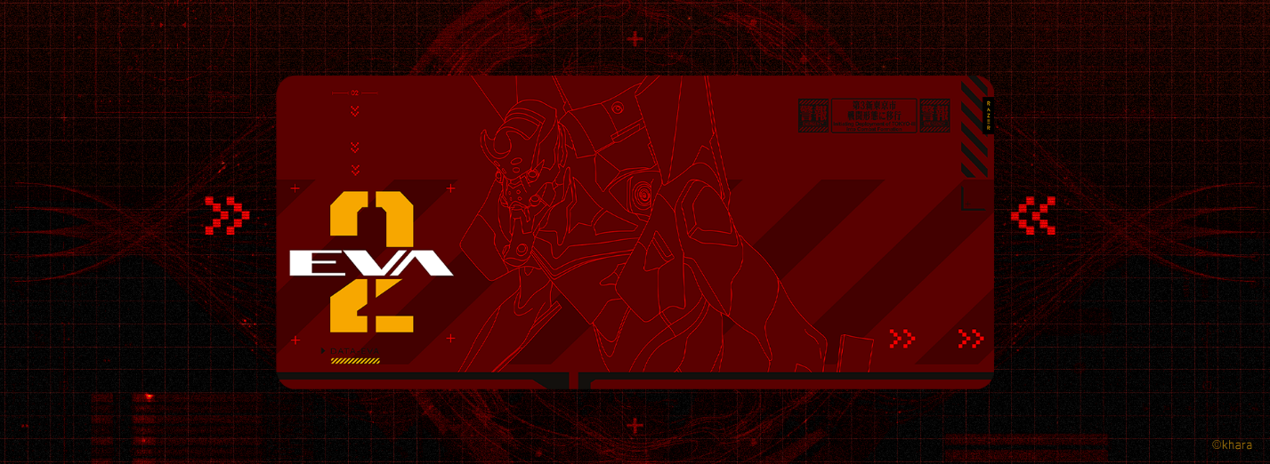 Razer Gigantus V2 XXL – EVANGELION (EVA-02) Edition