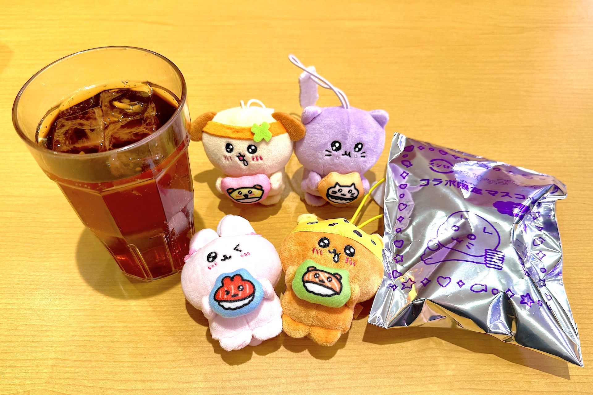 チェゴシム限定マスコット付き ソフトドリンク ※1回の注文でマスコットは1つのみ