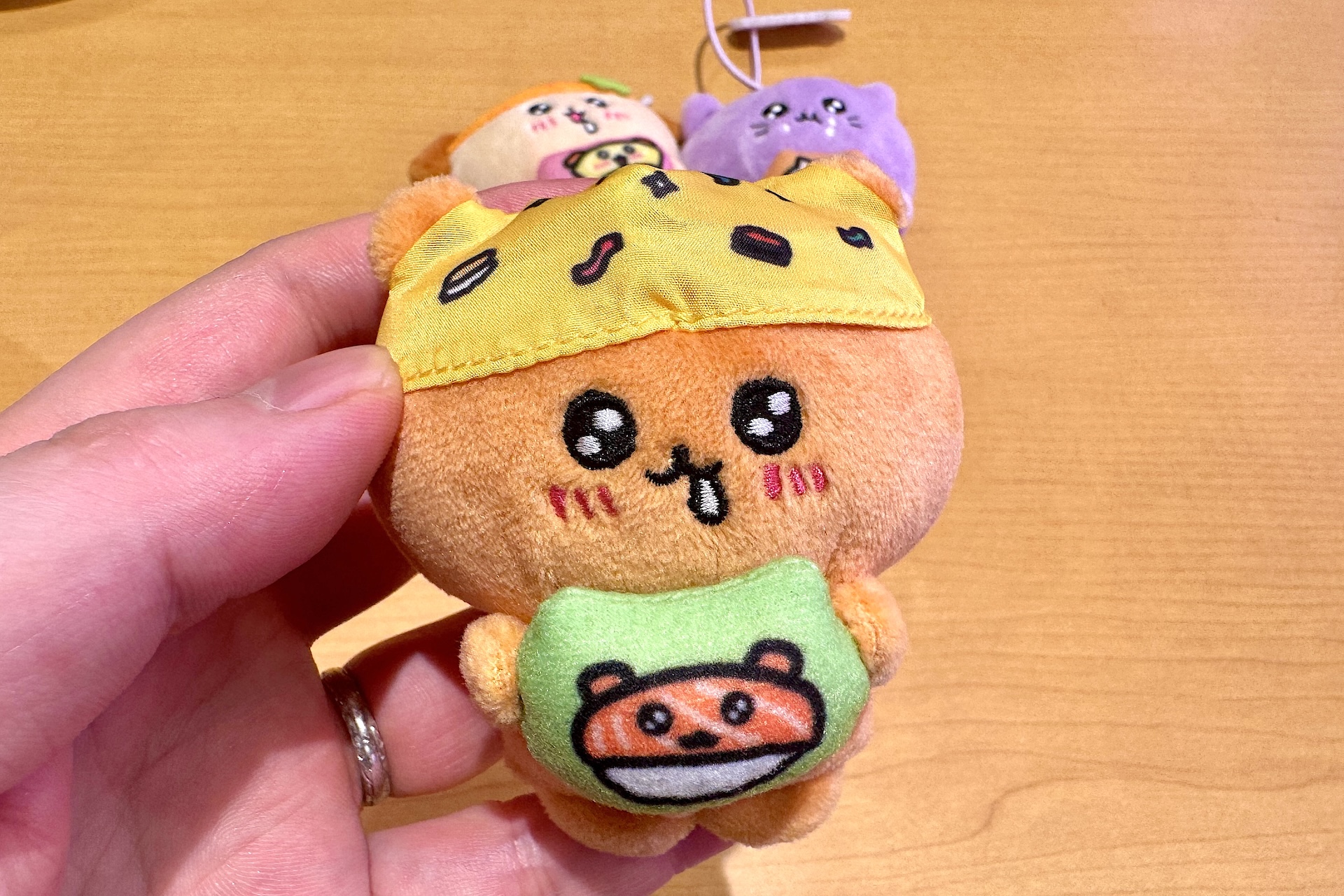 コラボ限定マスコットは全4種