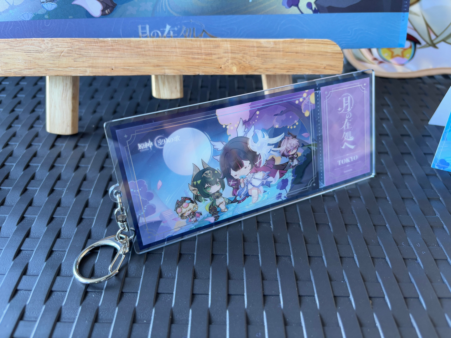 チケット風アクリルキーホルダー 価格：880円