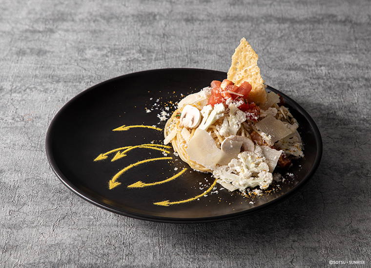 Ξ（クスィー）ガンダムのアンチョビパスタ 価格：1,690円