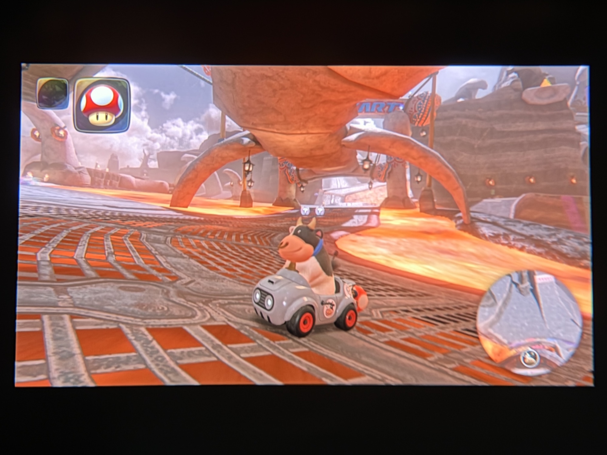 先述のように「XREAL 1S」は持ち運べるゲーミングモニターであるため、十分な画質でSwitch2ゲームをプレイできる