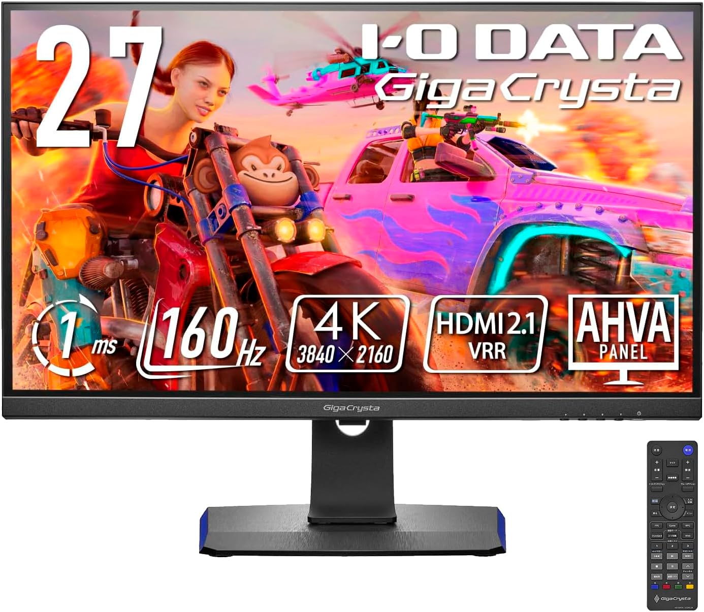 EX-GCU271HXAB（27インチ／4K／160Hz）