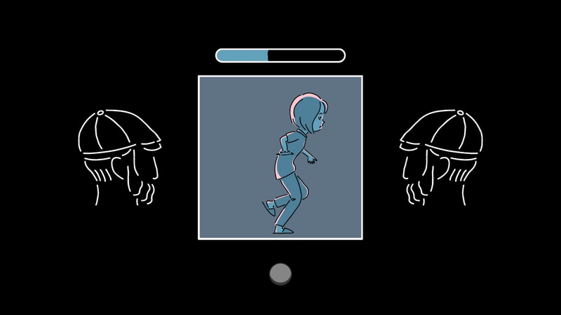 直感的な操作によって物語は進んでいく