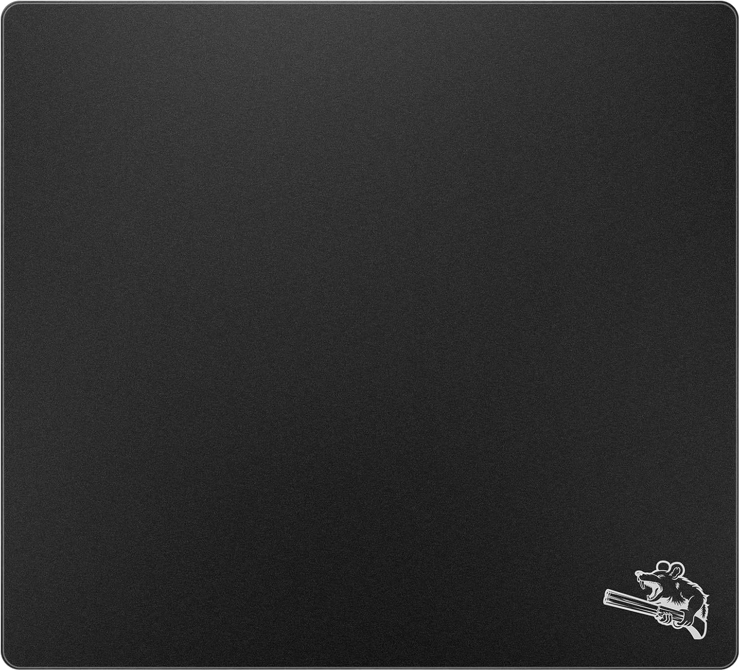 SIROOLAC 2.0 ガラス製ゲーミングマウスパッド ブラック 320×360mm