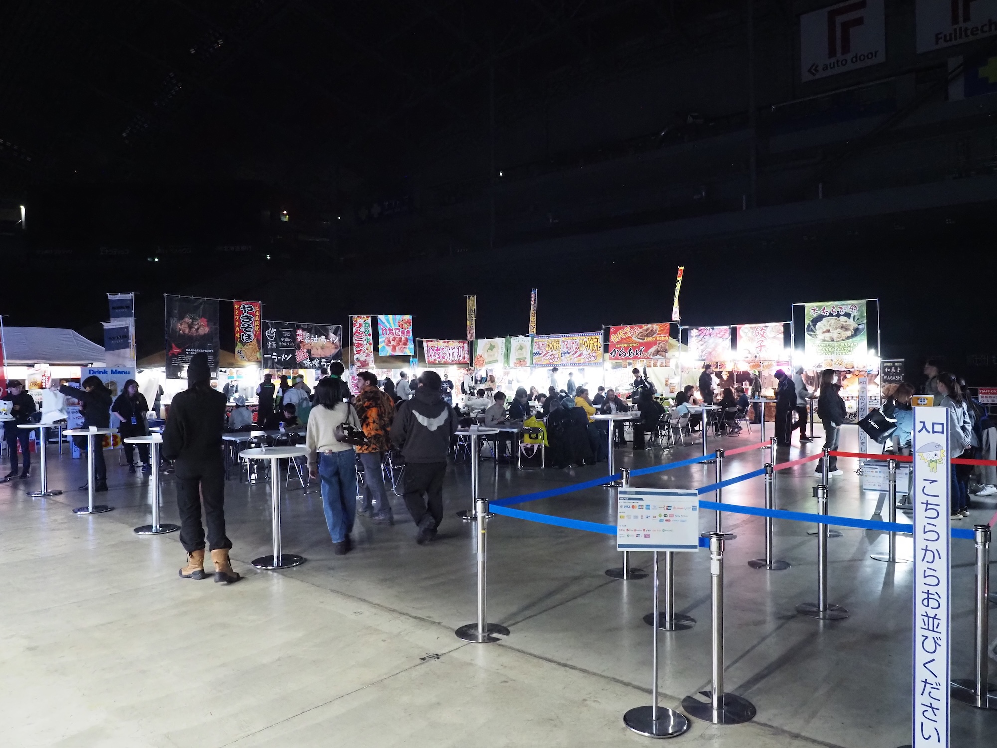 初登場のフードエリア