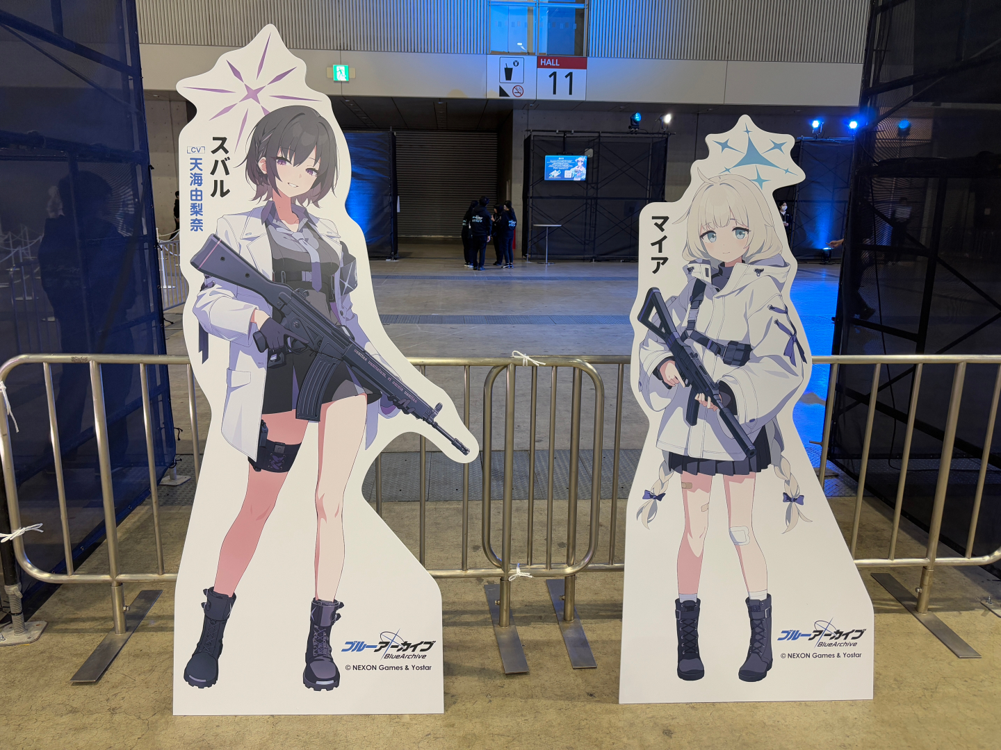 まだプレイアブルとして実装されていないキャラクターのパネルも。実装が待ち遠しい！