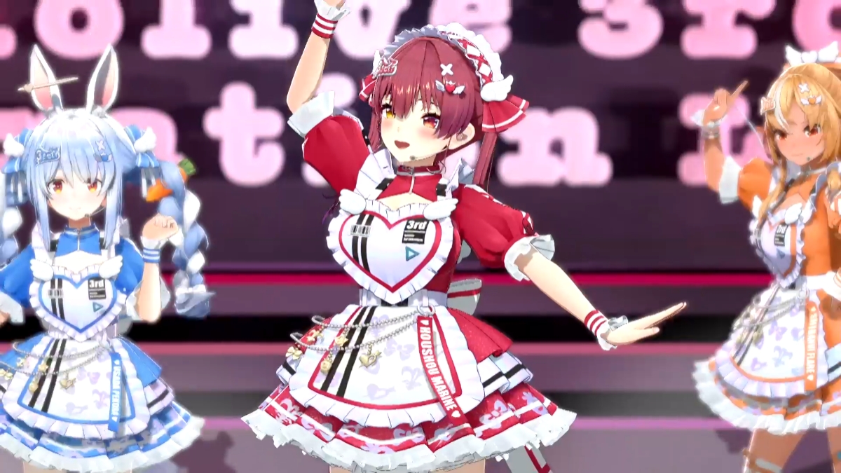 「よくばり電脳ガール（兎田ぺこら、不知火フレア、白銀ノエル、宝鐘マリン）」