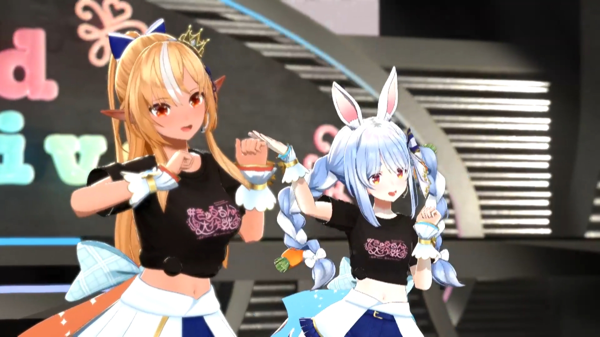 「Daydream café（兎田ぺこら、不知火フレア、白銀ノエル、宝鐘マリン）」