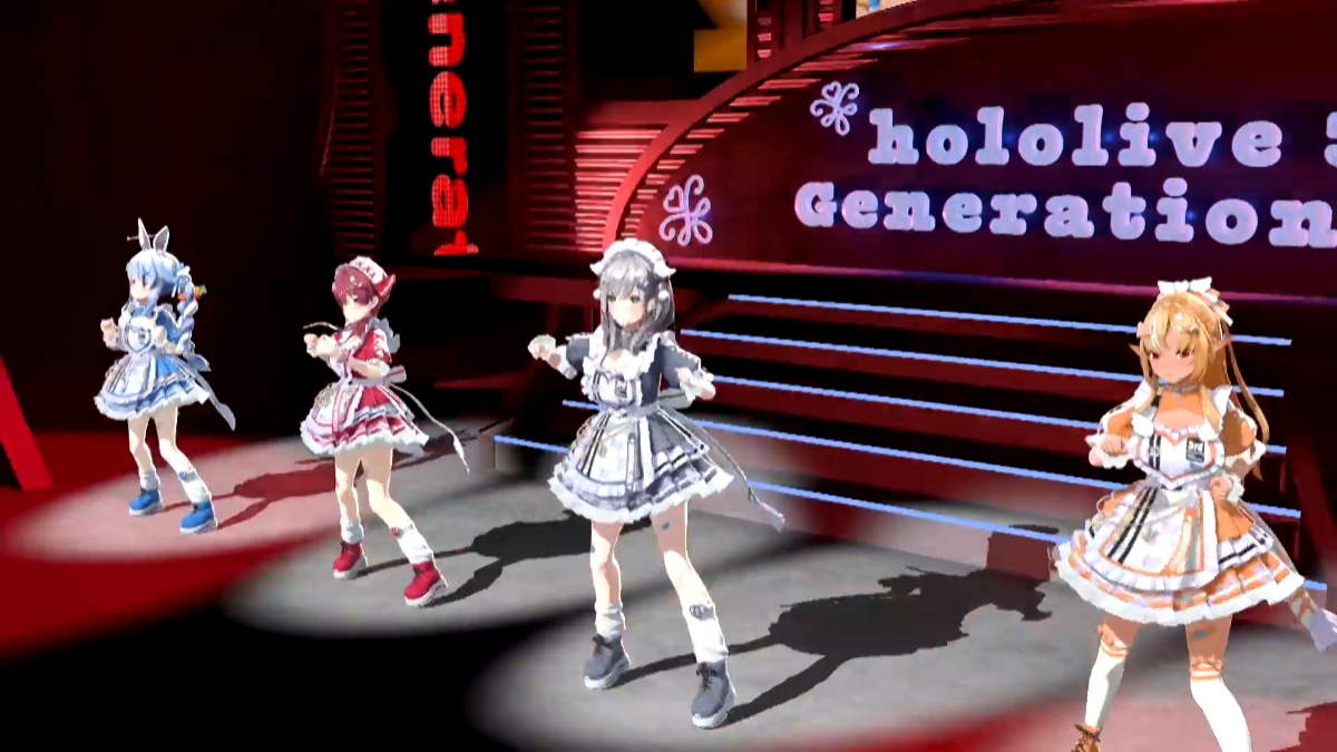 「REALITY FANTASY（兎田ぺこら、不知火フレア、白銀ノエル、宝鐘マリン）」