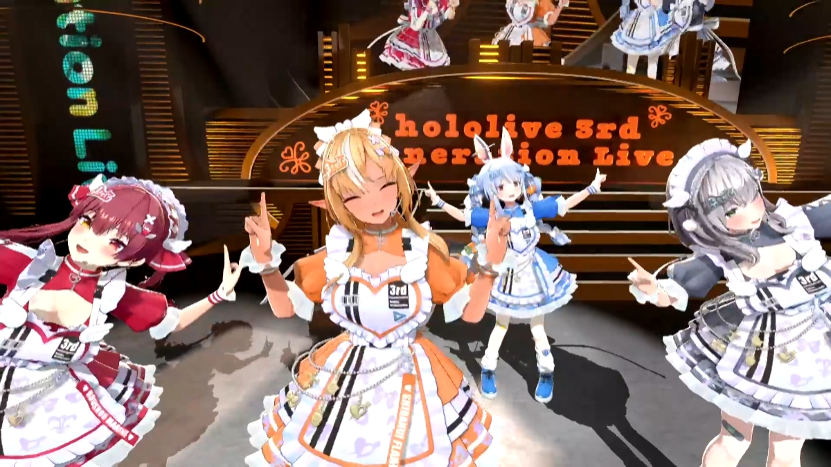 「REALITY FANTASY（兎田ぺこら、不知火フレア、白銀ノエル、宝鐘マリン）」