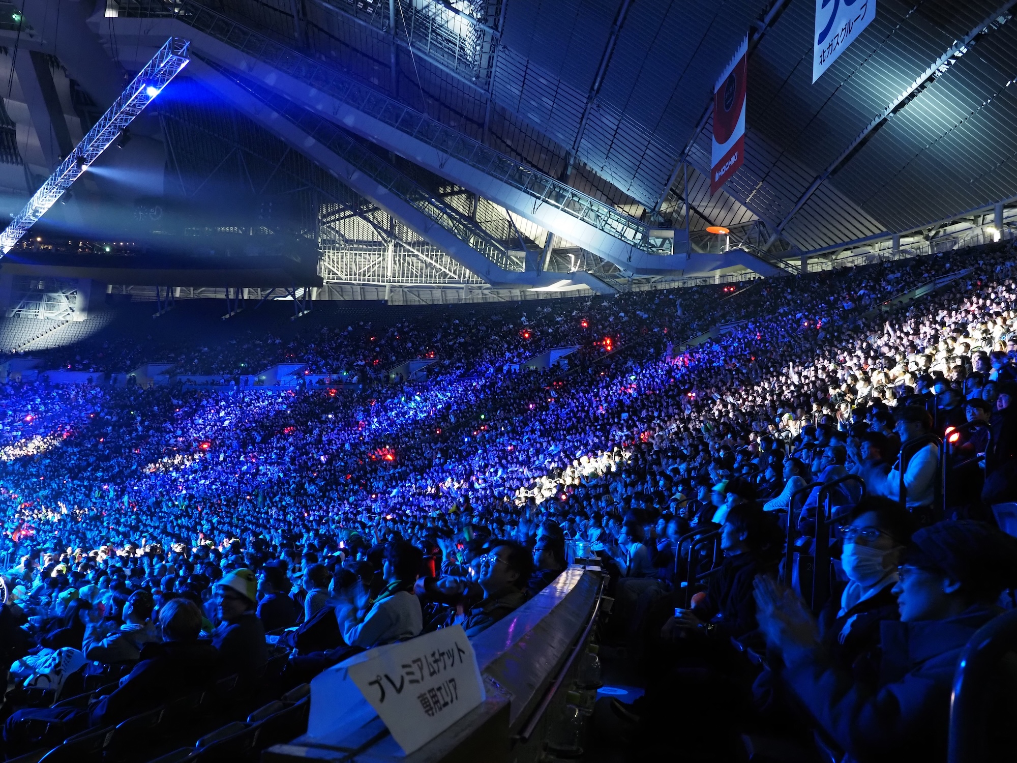 1月17日に行なわれたブラケットステージも観客で埋め尽くされた