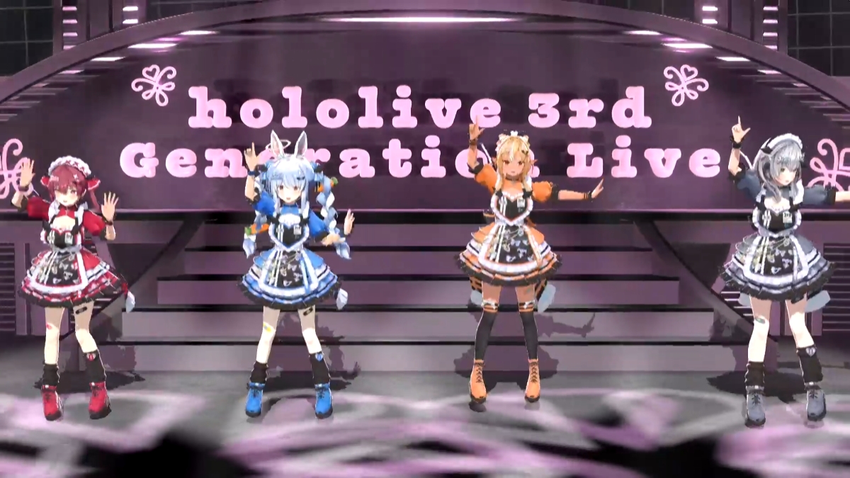 「よくばり電脳ガール（兎田ぺこら、不知火フレア、白銀ノエル、宝鐘マリン） 」