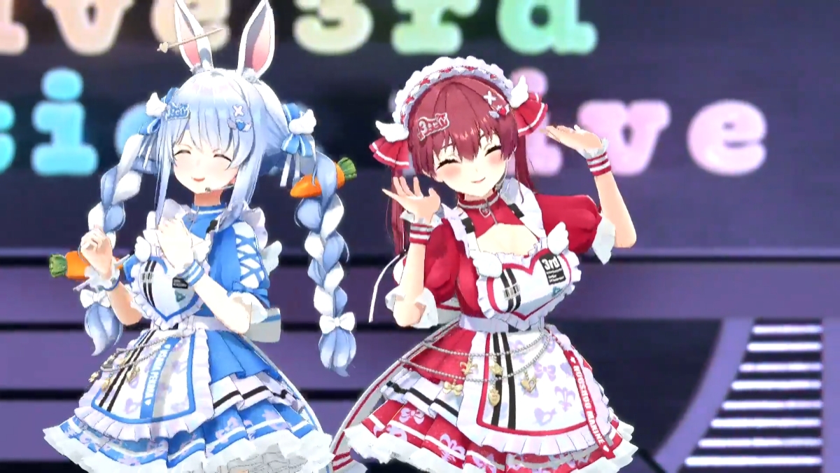 「きゅる☆ちあ（兎田ぺこら、不知火フレア、白銀ノエル、宝鐘マリン） 」