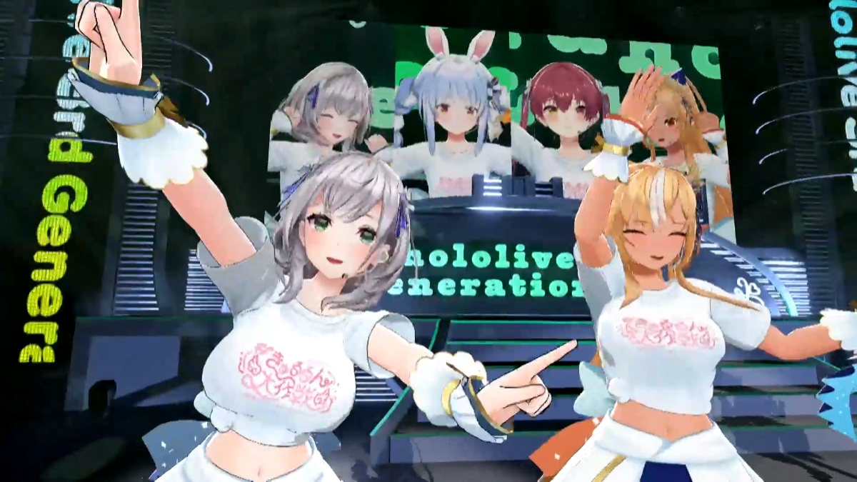 「REALITY FANTASY（兎田ぺこら、不知火フレア、白銀ノエル、宝鐘マリン）」