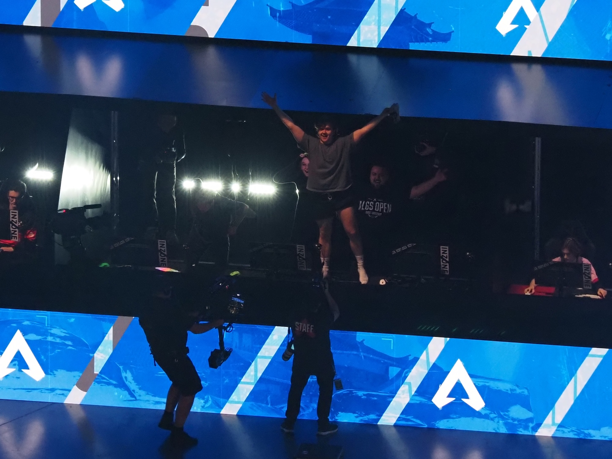 優勝が決まった瞬間