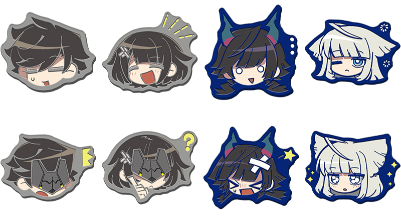 「ピンバッジ - ひと休み」 価格：各1,320円、種類：4種、発売日：1月24日