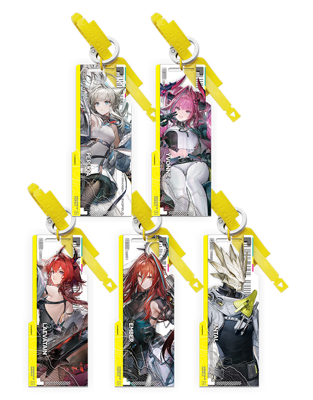 「コレクションアクリルストラップ - ホワイトリストID 1.0」 価格：各1パック1,100円/1BOX（5パック入り）5,500円、種類：5種、発売日：1月24日