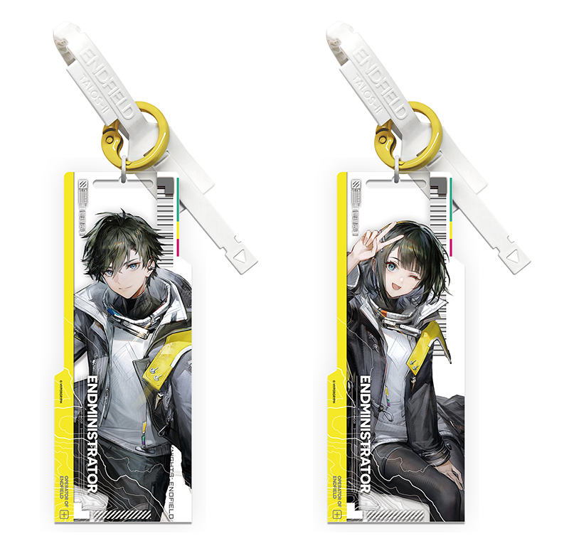 「アクリルストラップ - 管理人ID i」 価格：各1,220円、種類：2種、発売日：1月24日