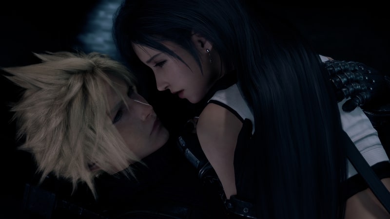 クラウドとティファ急接近!?