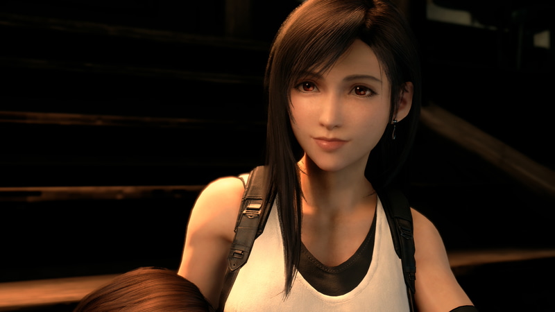 ティファ。とにかく可愛いとしか言いようがない。可愛い