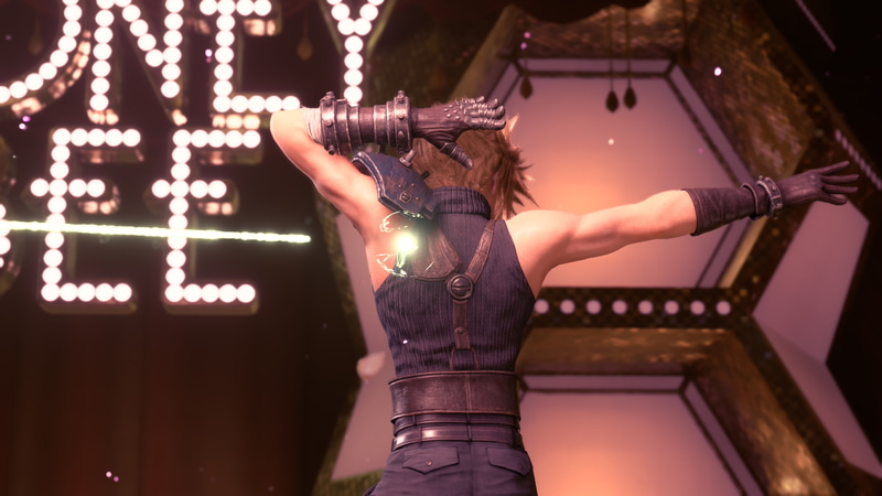 クラウドのダンスシーンは必見！