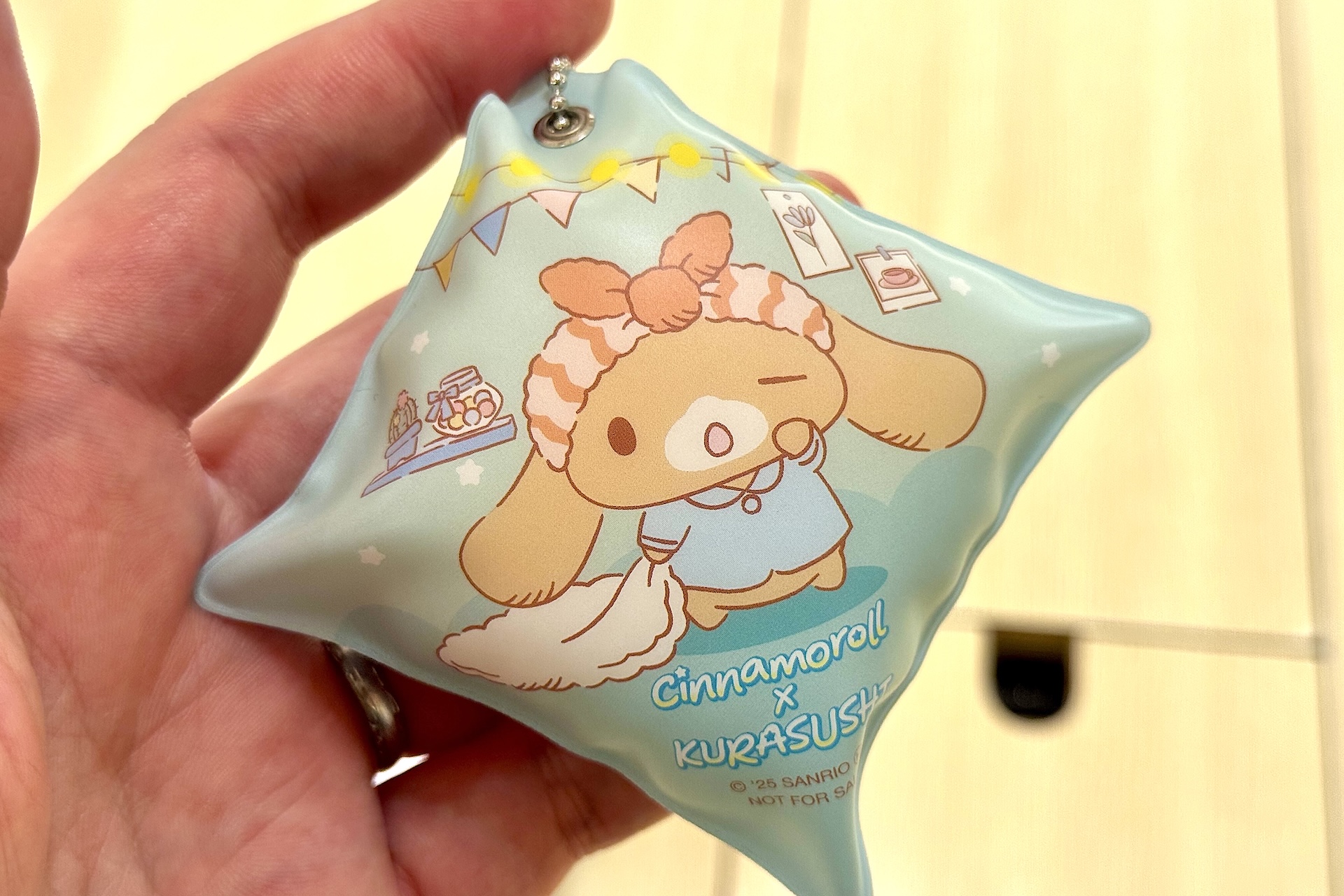 クッションチャームは全部で4種がラインナップ