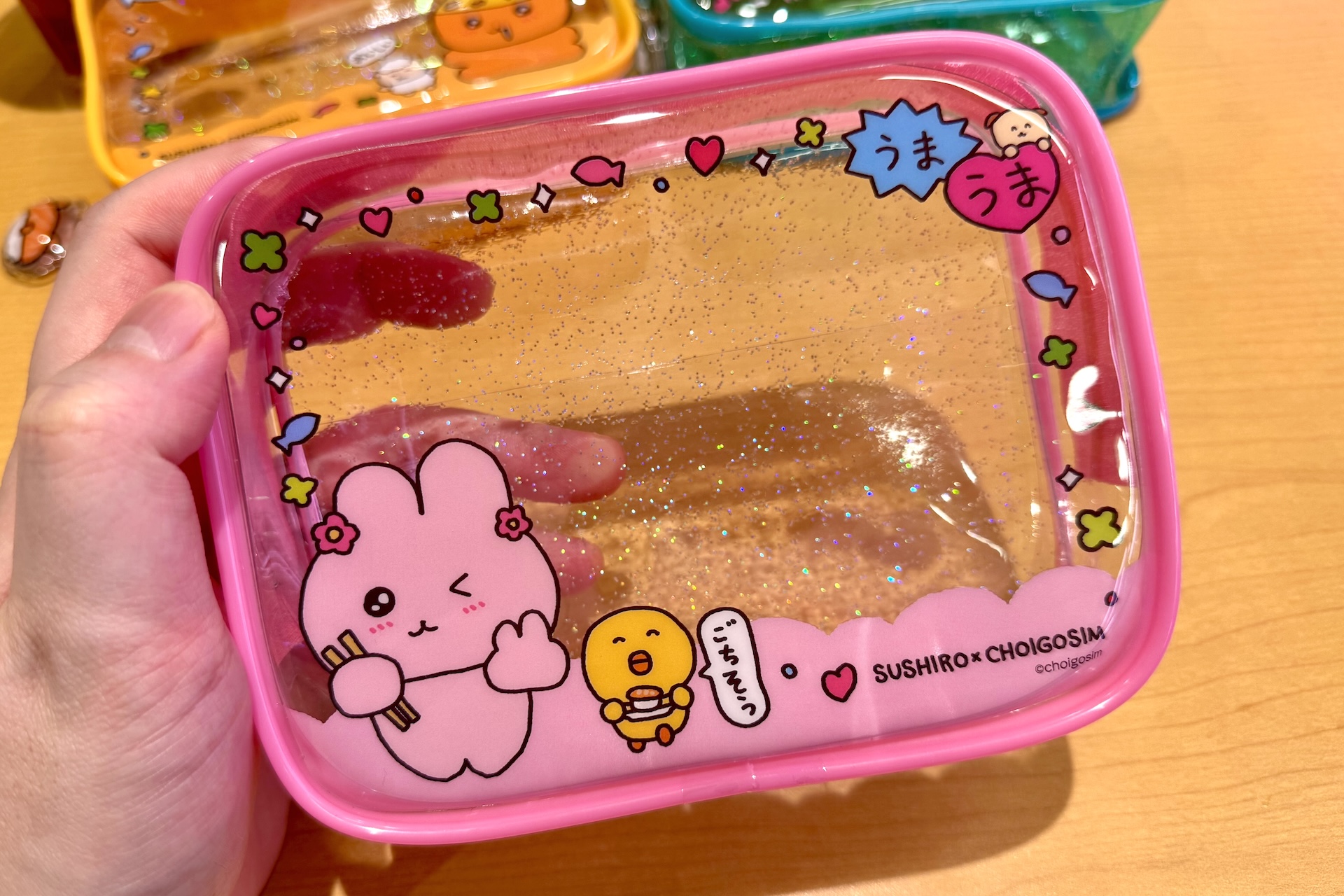 クリアポーチは全4種