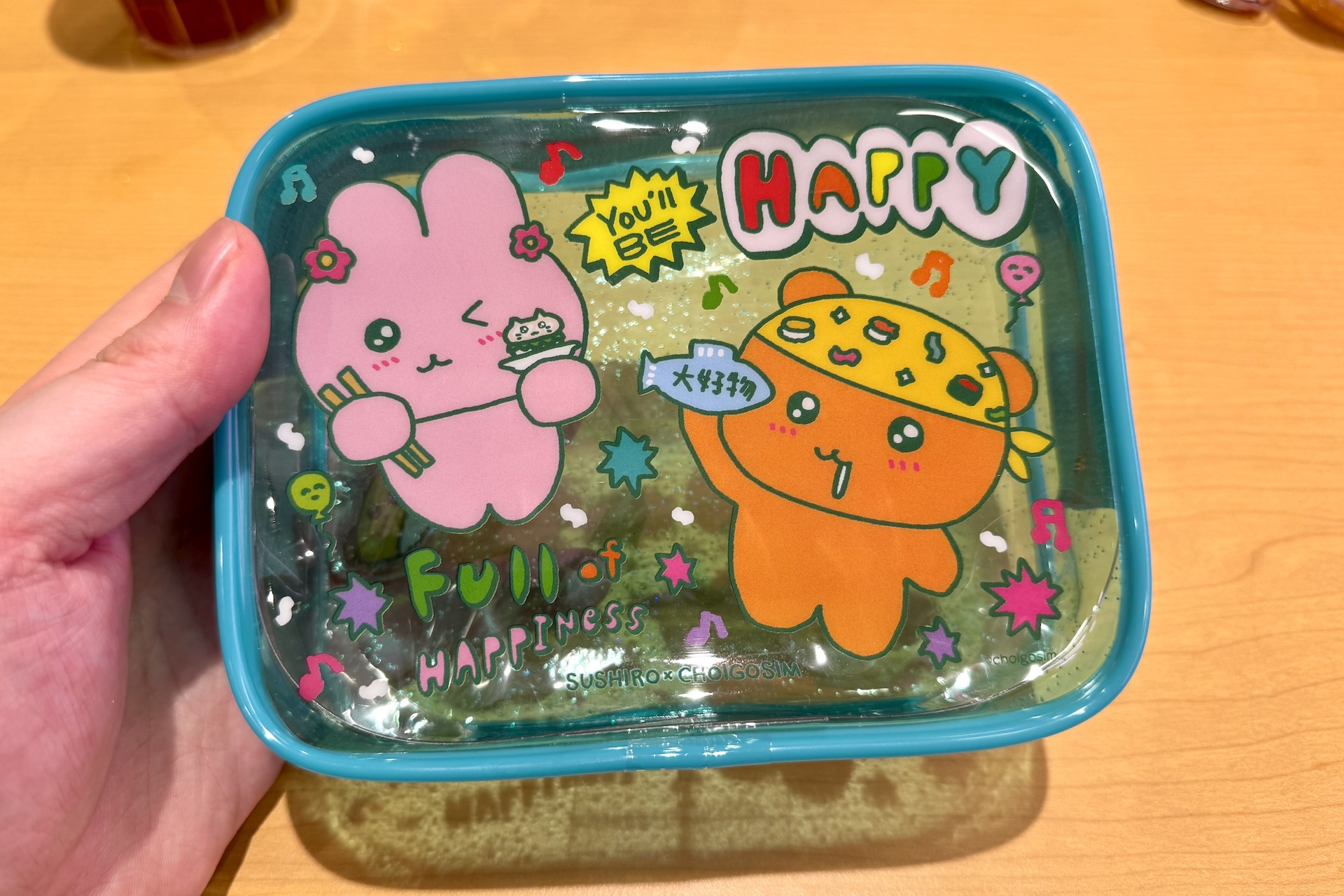 クリアポーチは全4種