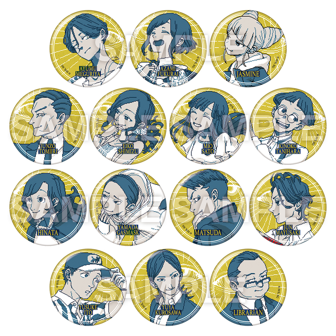 トレーディング缶バッジ