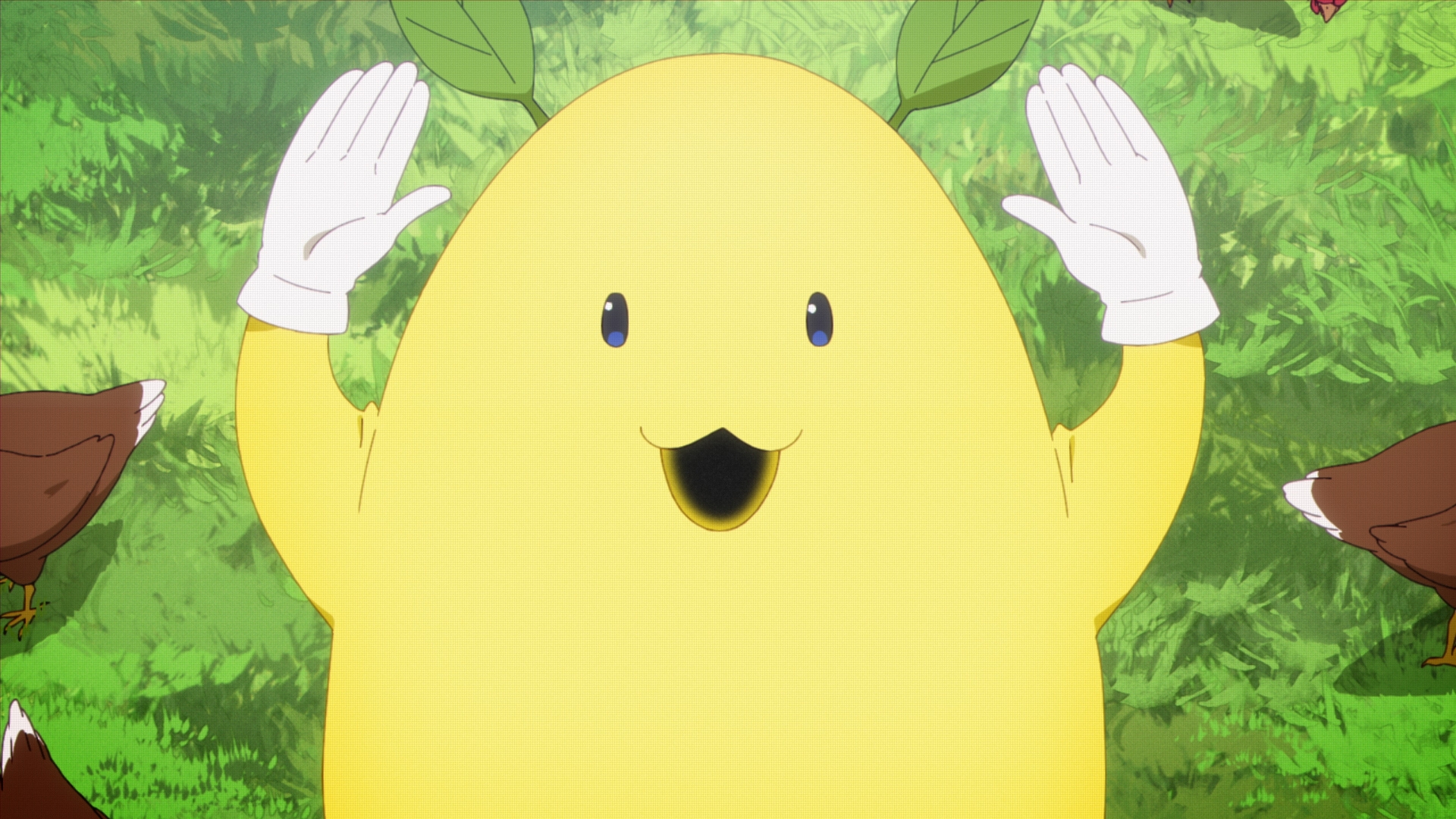 モコ太郎（作中グルメ系動画配信「モコ太郎飯をくらう」のキャラクター）