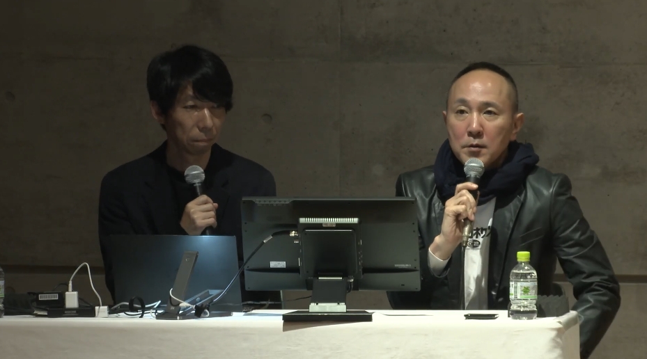 左、小形尚弘氏。右、松山洋氏