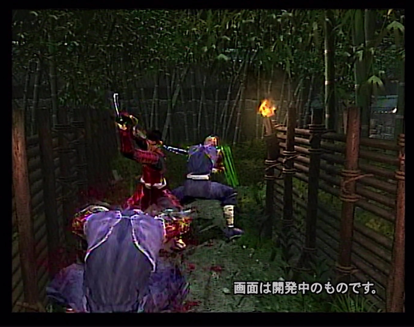 東京ゲームショウ2000で公開されたPS2版の映像。比べるまでもなく格段に映像力が上がっている