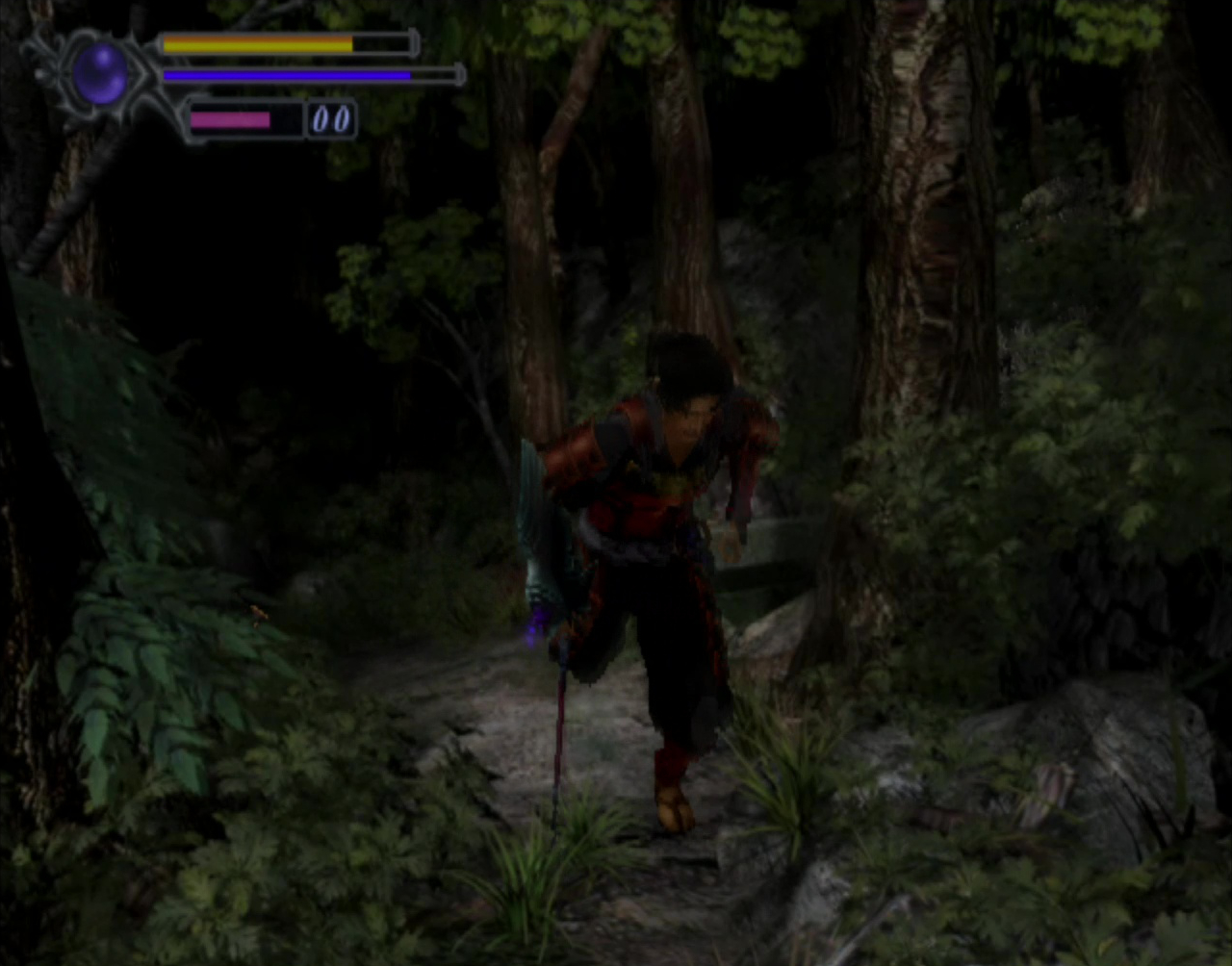 初期の「バイオ」と同様のカメラアングルと操作感であった