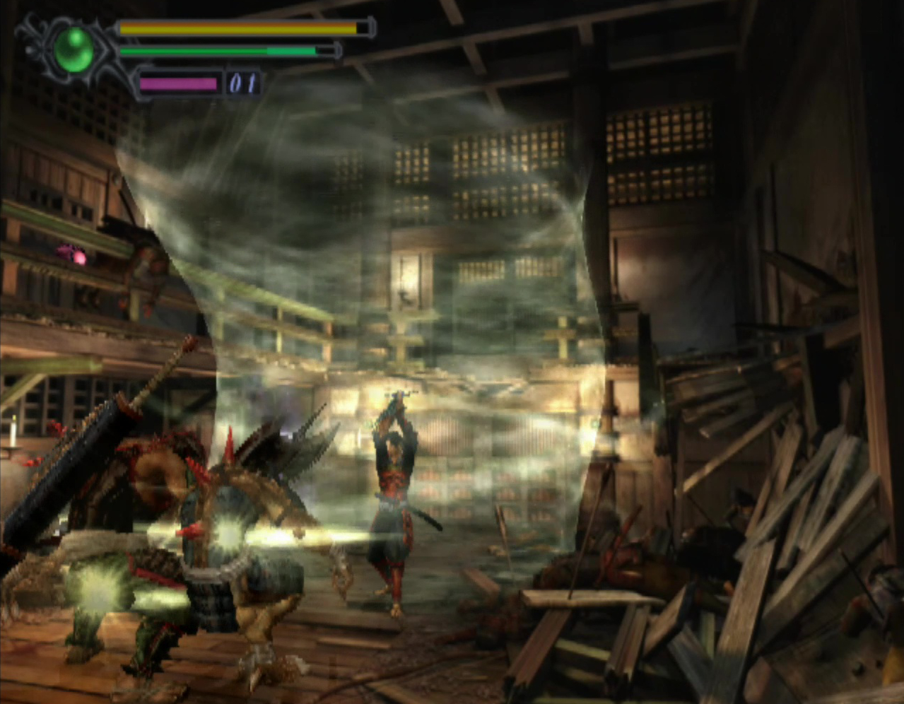 攻撃スピードが速い疾風刀。筆者は当時この武器を愛用していた