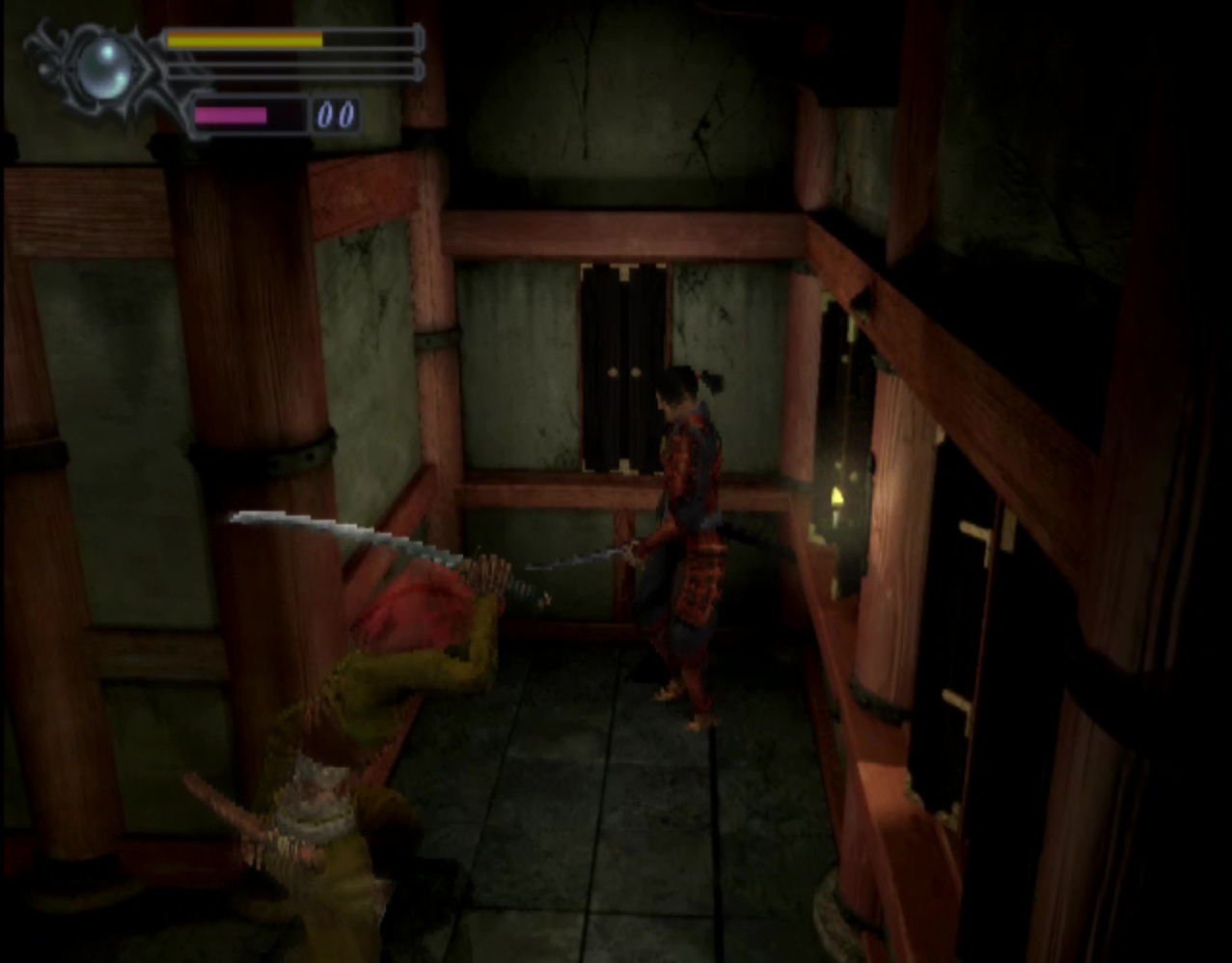 一閃が成功すると、敵に瞬時に近づき一撃で斬り捨てる