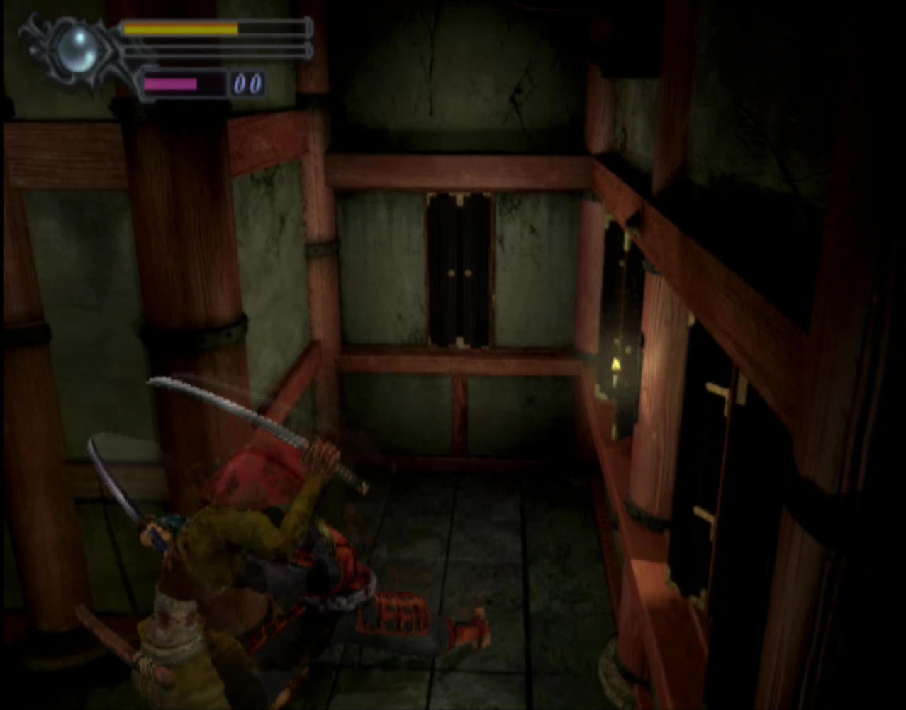 一閃が成功すると、敵に瞬時に近づき一撃で斬り捨てる