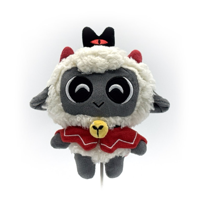 大きな瞳と白い毛並み、赤いフリースやベルまで、ゲーム内ビジュアルを忠実に再現