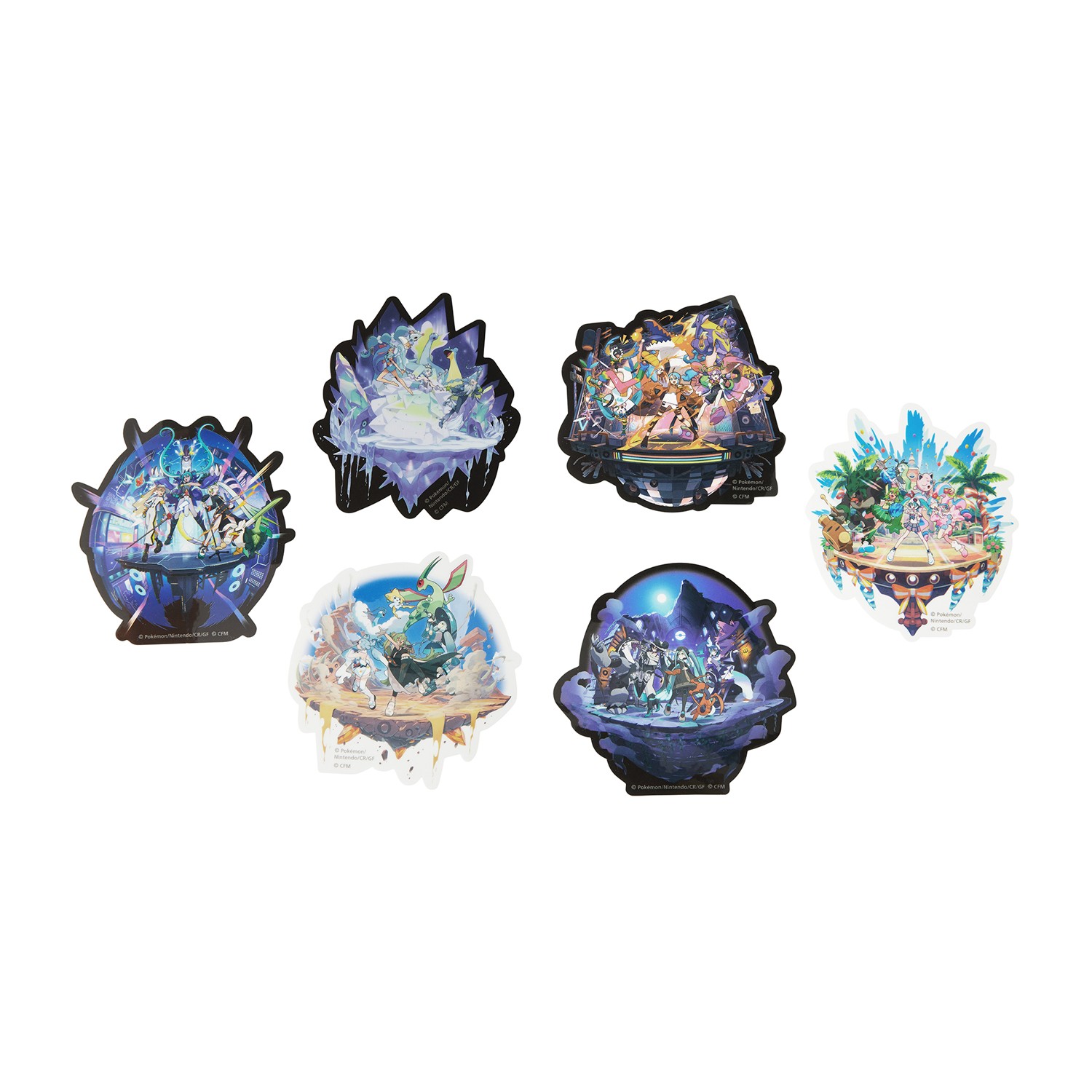 ステッカーセット ポケミク 18 Harmony Stage 価格：1,100円