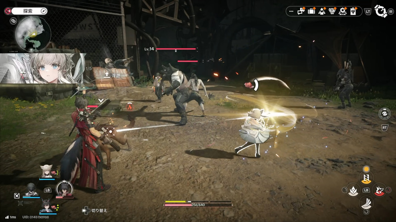 タワーディフェンスの「アークナイツ」本編とは異なり、「エンドフィールド」はリアルタイム3Dバトルを採用