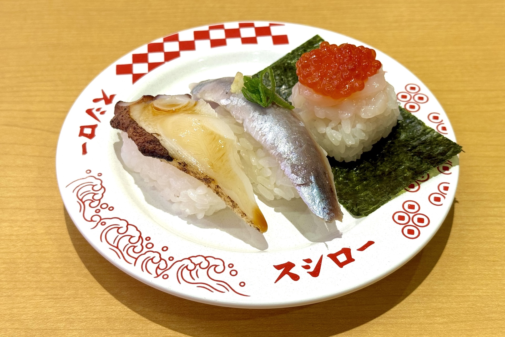 「江戸前の匠すし3貫盛り」 価格：360円～ 販売期間：1月28日〜2月15日 ※販売予定総数99万食が完売次第終了