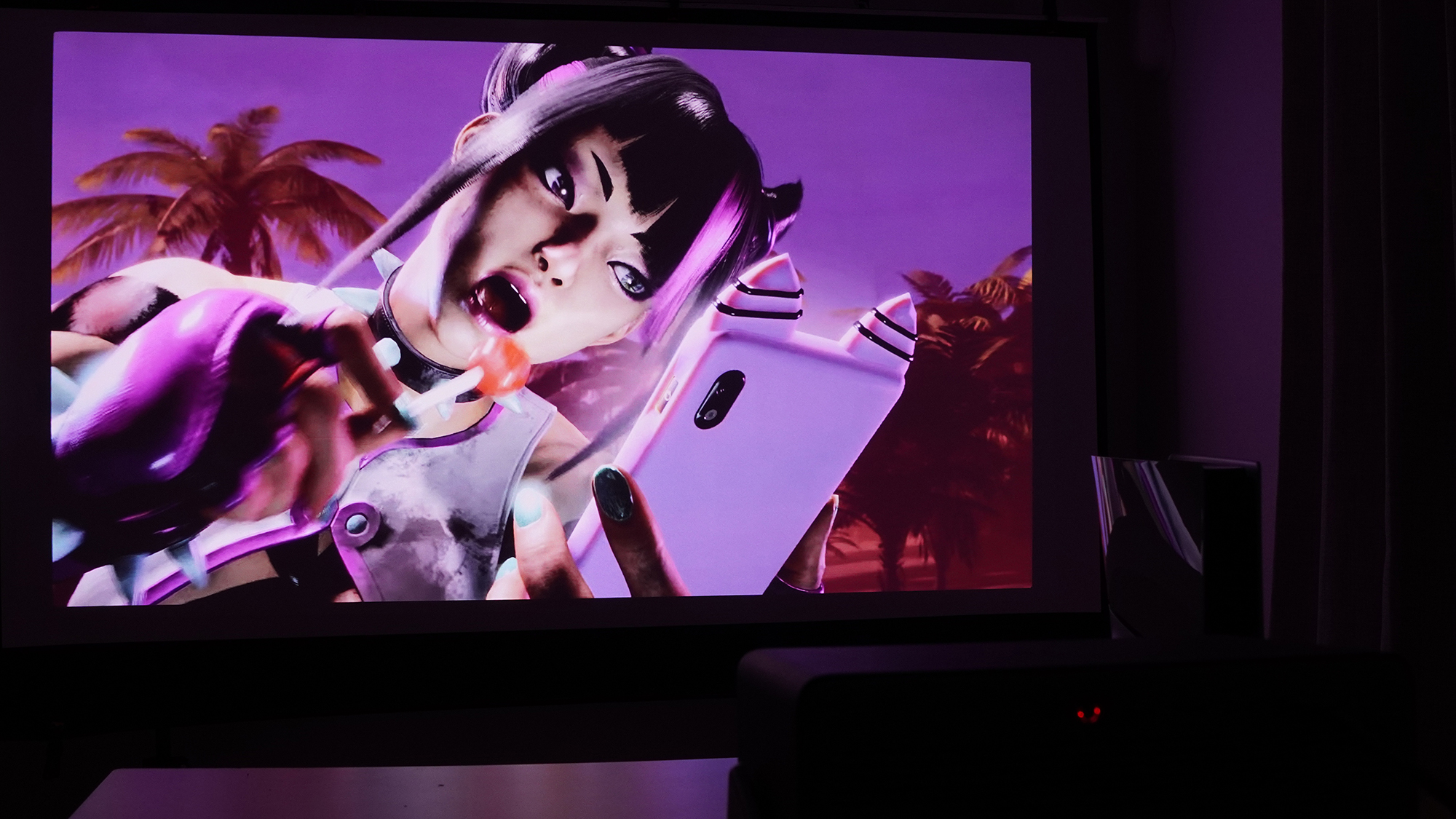 光学ズームとレンズシフト機能で正確かつ高解像度の投影が可能