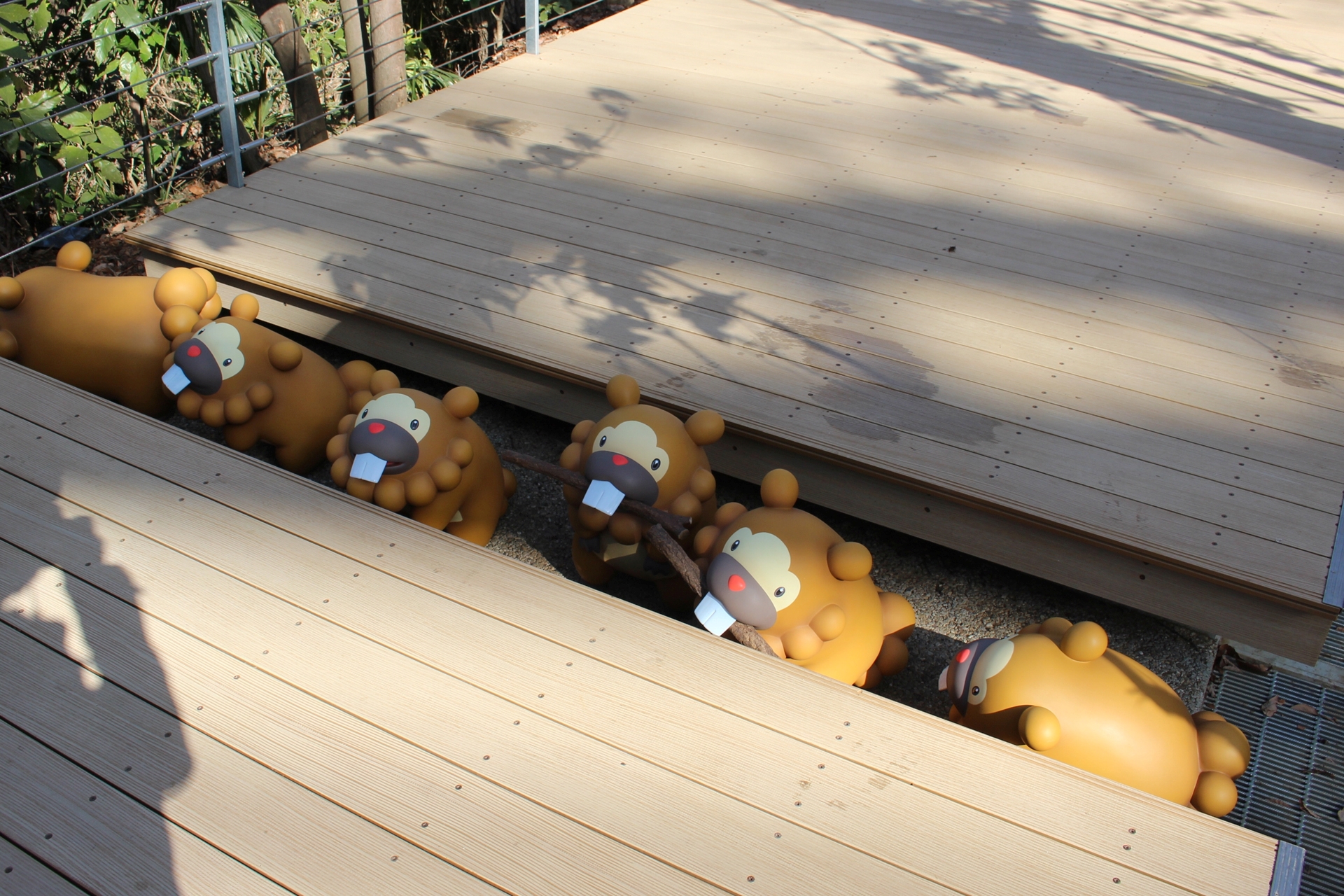 ポケモンの生態を体験として味わえるのが大きな魅力。その鳴き声にも耳を傾けてみよう