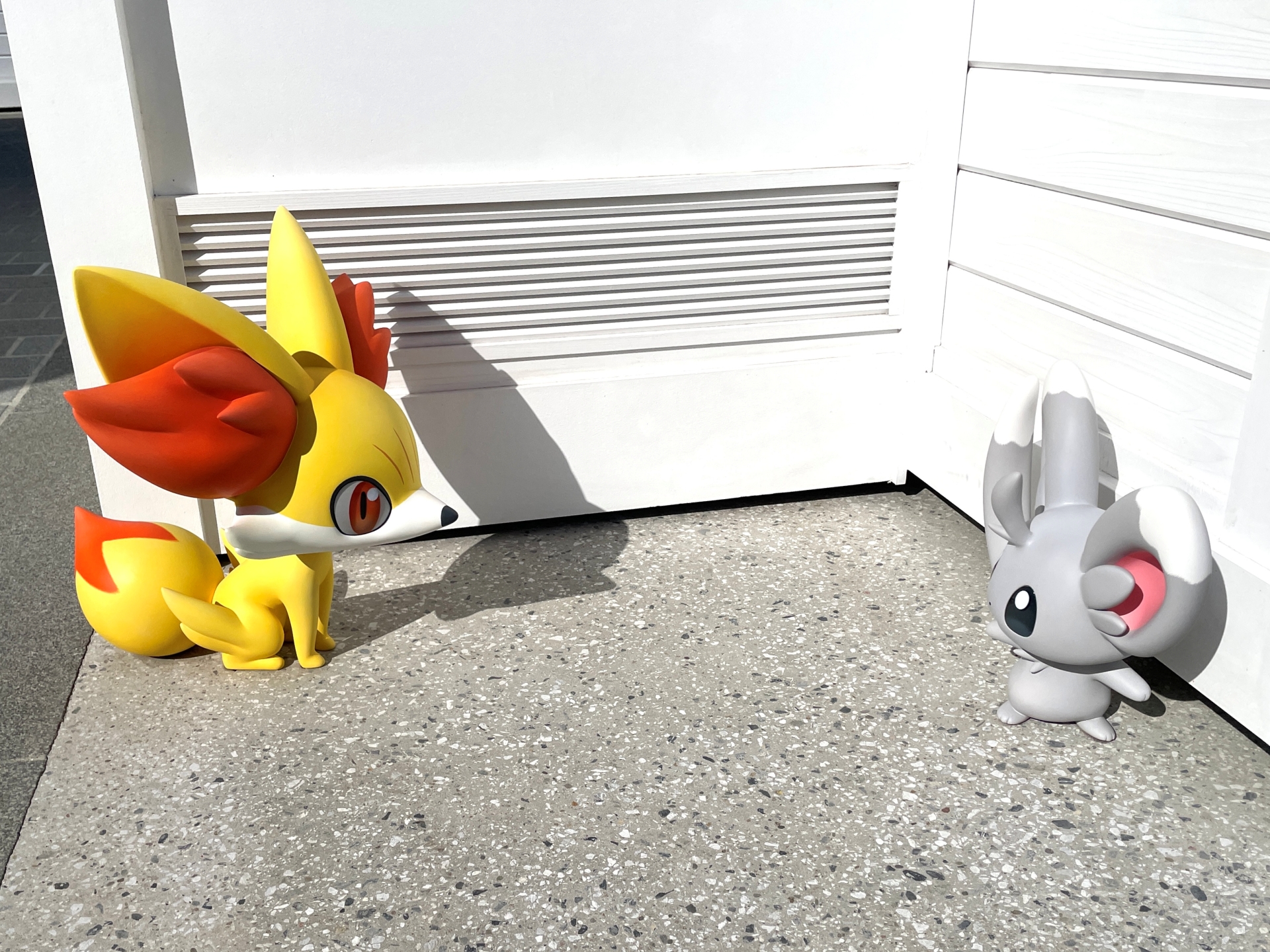 カヤツリタウンにいるポケモンたち。こちらはこちらで、じつに生き生きとしている