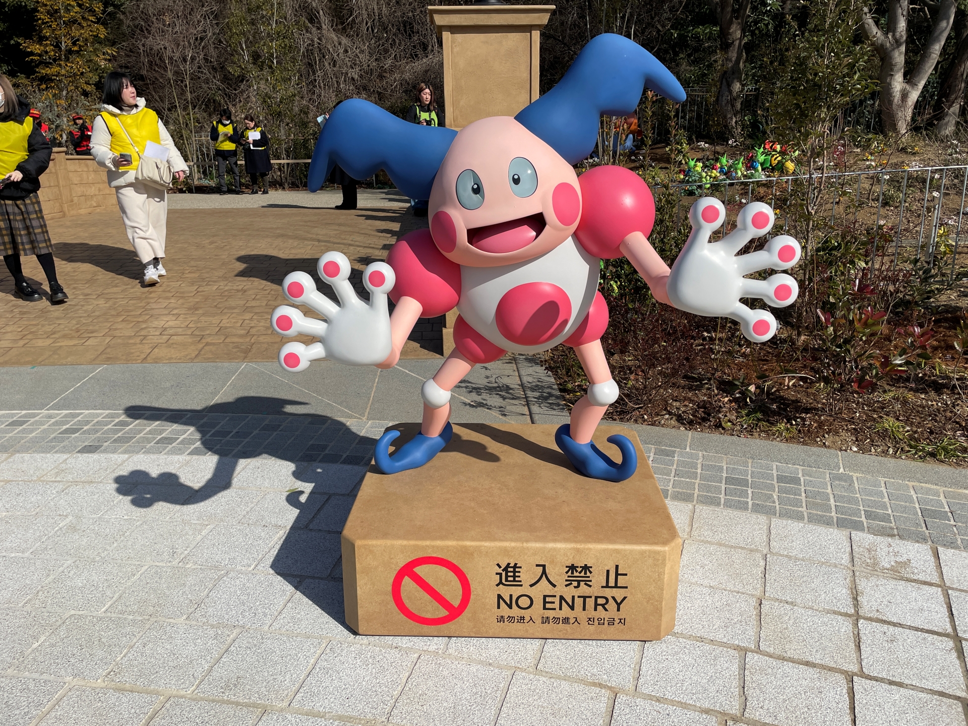 カヤツリタウンにいるポケモンたち。こちらはこちらで、じつに生き生きとしている