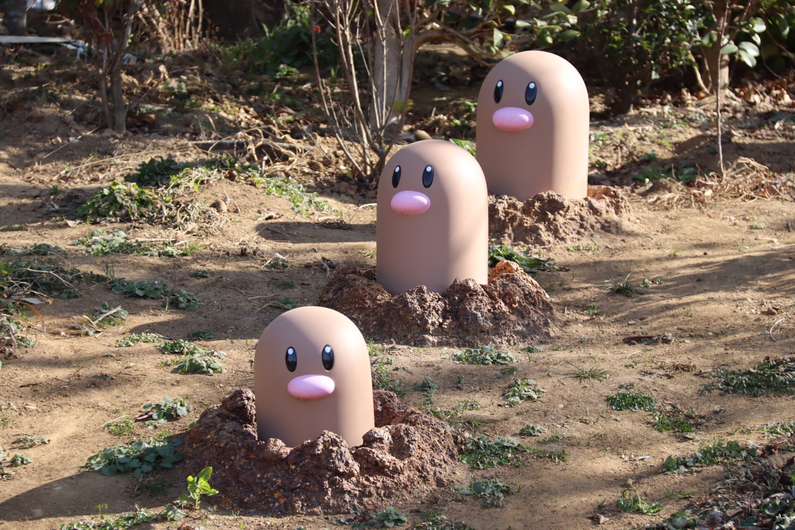 表情もポーズもポケモン1匹1匹がまったく異なる。思わずじっくり観察してしまう