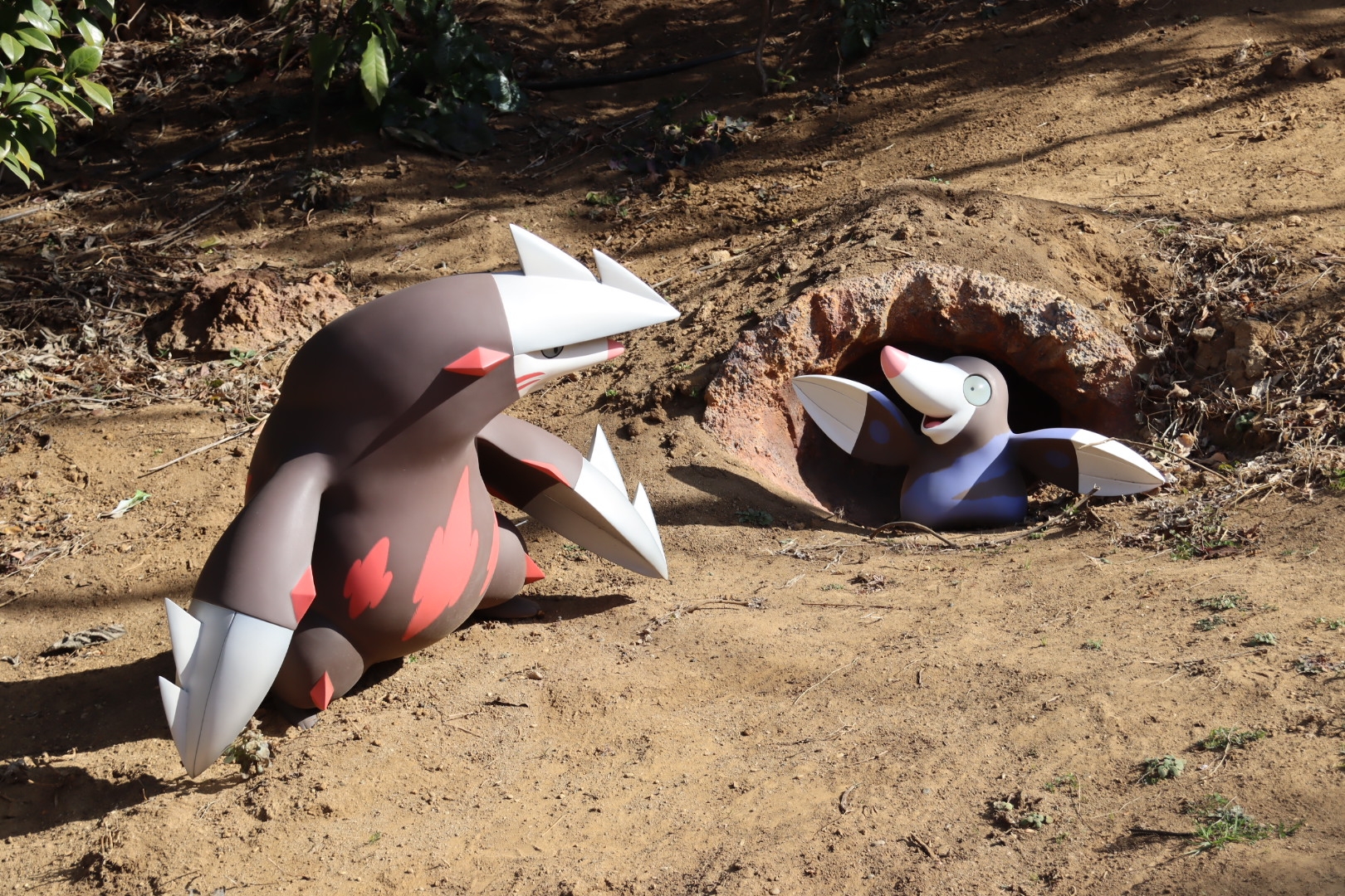 表情もポーズもポケモン1匹1匹がまったく異なる。思わずじっくり観察してしまう