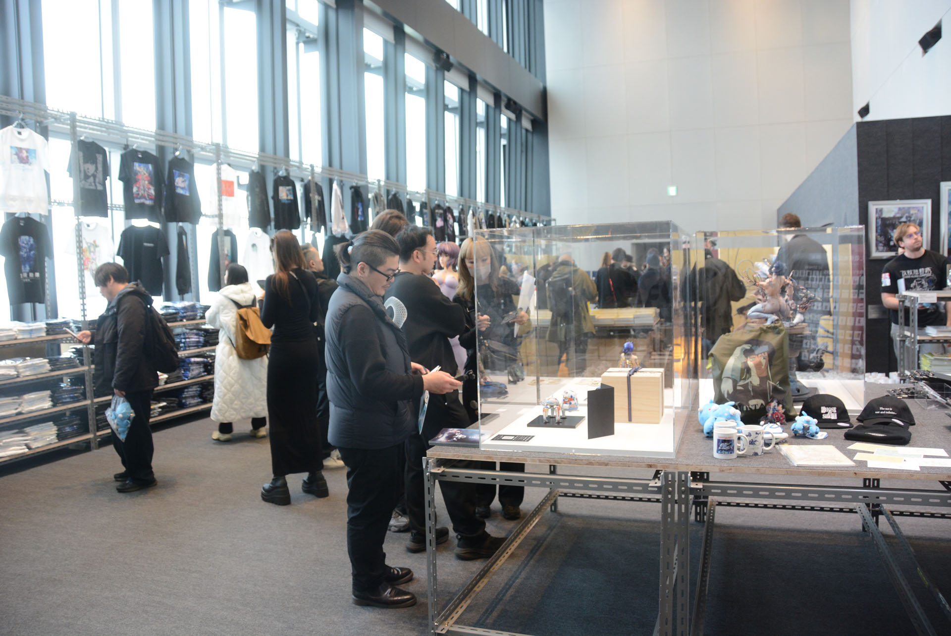 非常に充実している物販