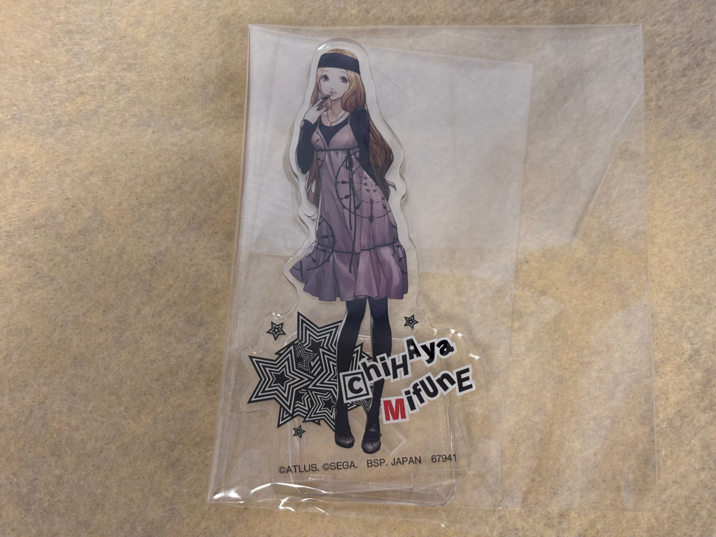 御船千早：新宿の占い師。ミステリアスな紫の衣装が、並べた時に良いアクセントになる