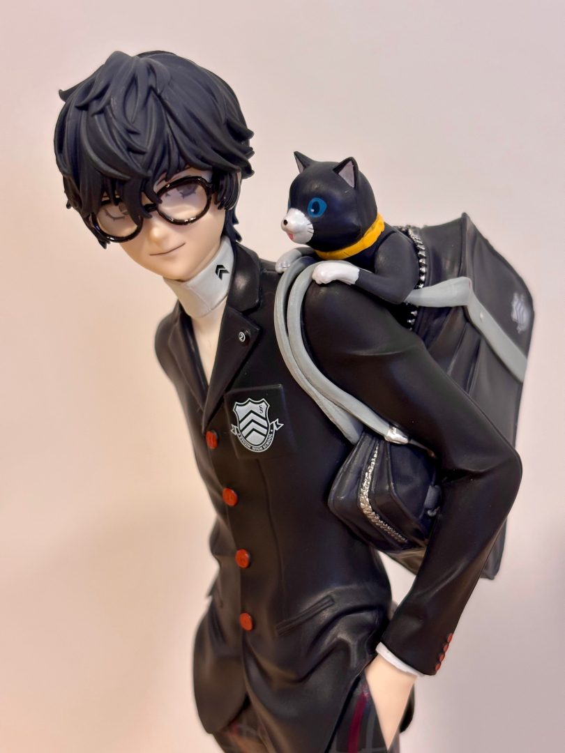 主人公の表情のアップ